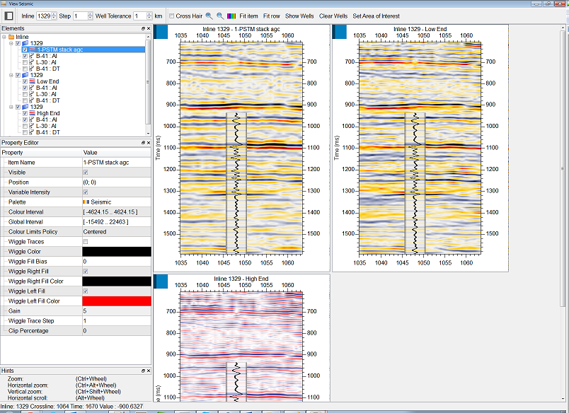 Seismic Volume Properties