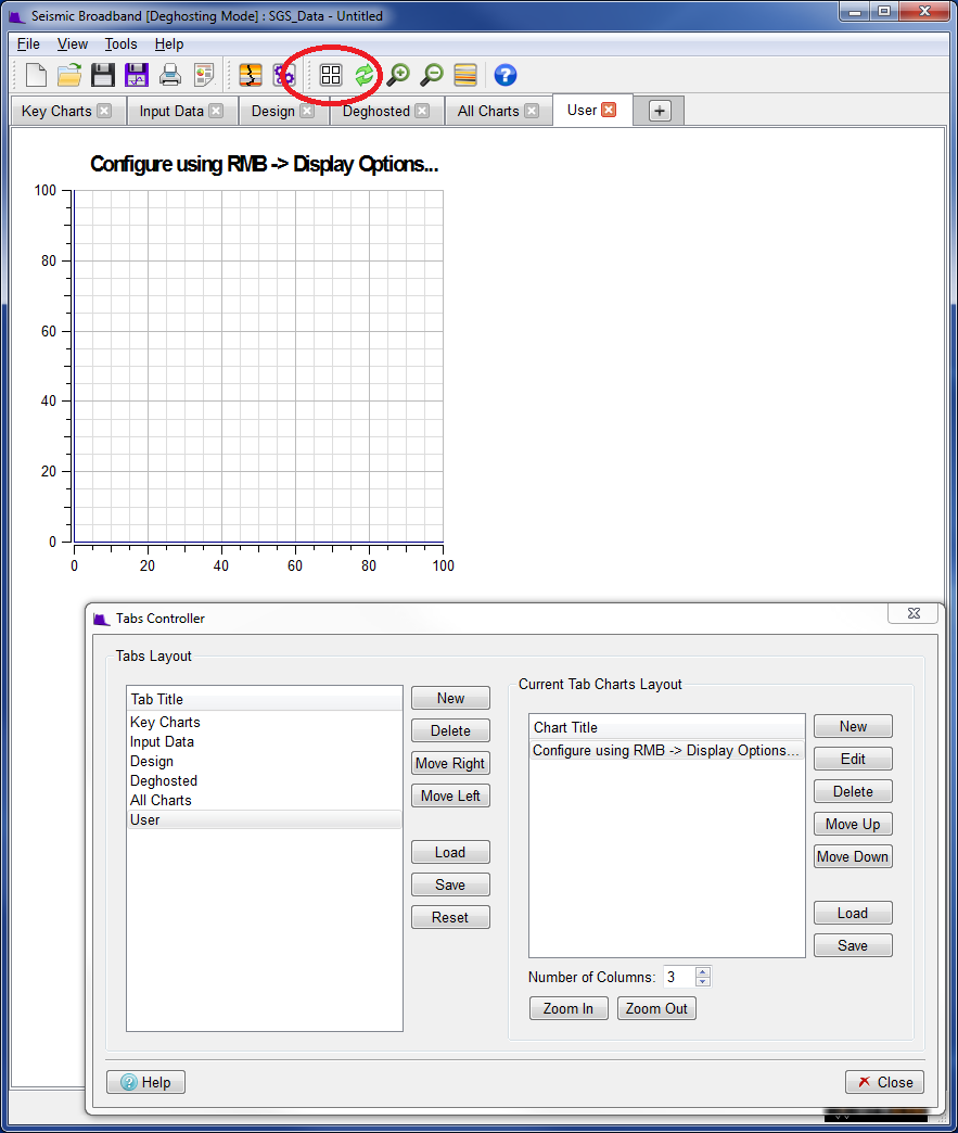 User Charts Tab