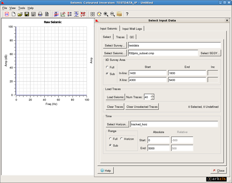 Clearing Seismic Data