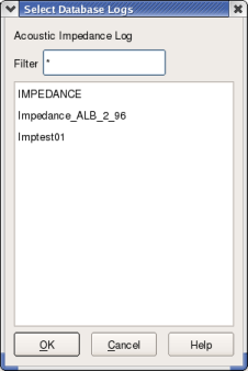 Database Well Log Loading