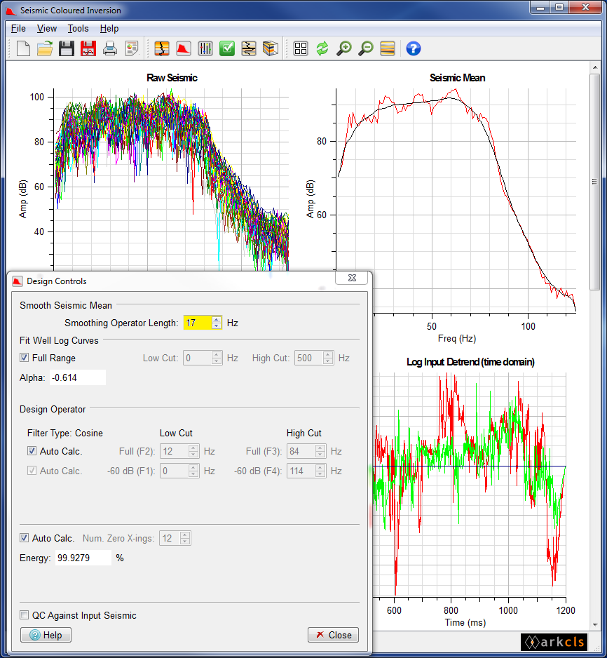 Smooth Seismic Mean