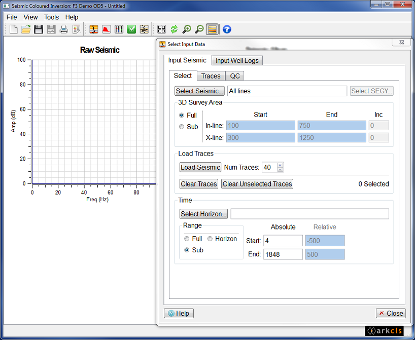 Clearing Seismic Data