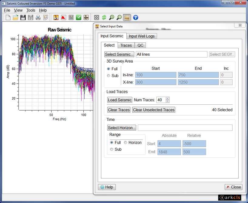 Modifying Seismic Time Range (Full)
