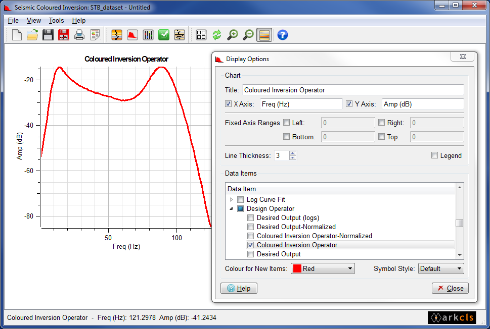 Changing Chart Properties