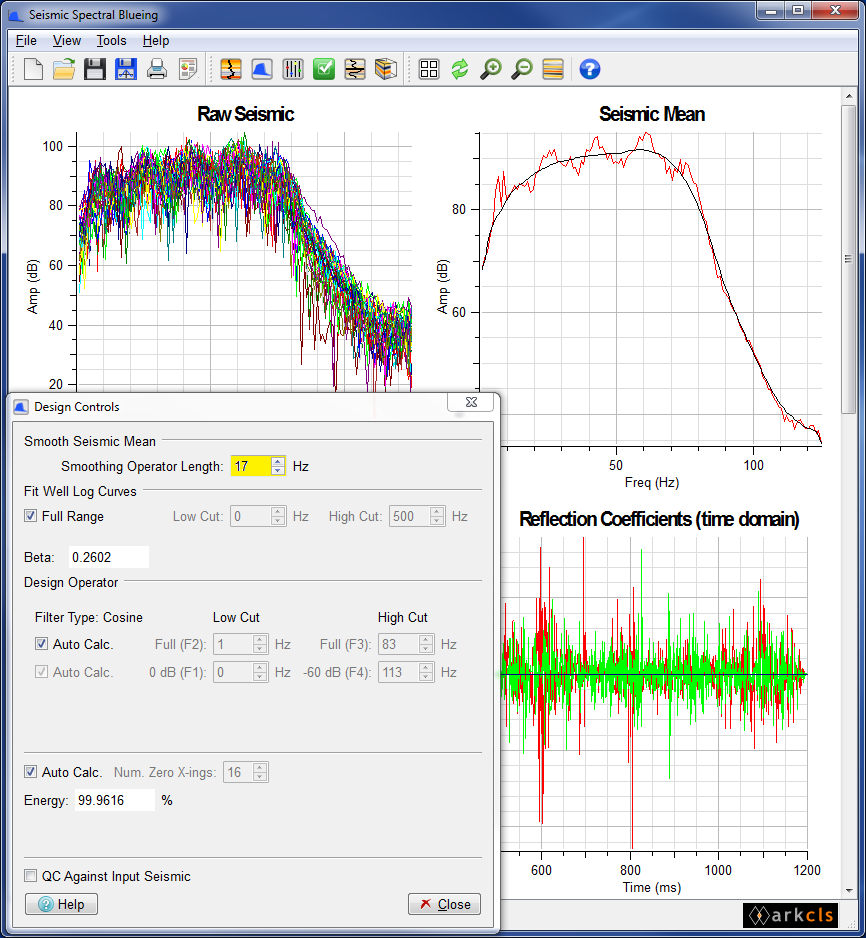 Smooth Seismic Mean