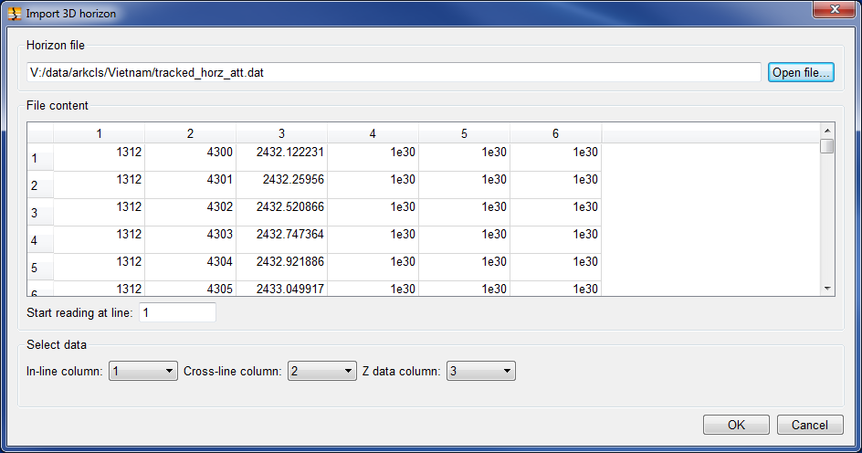 Select Horizon (ASCII)