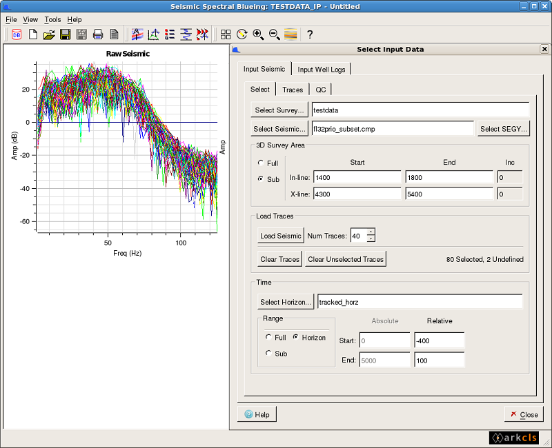 Loading Seismic Data