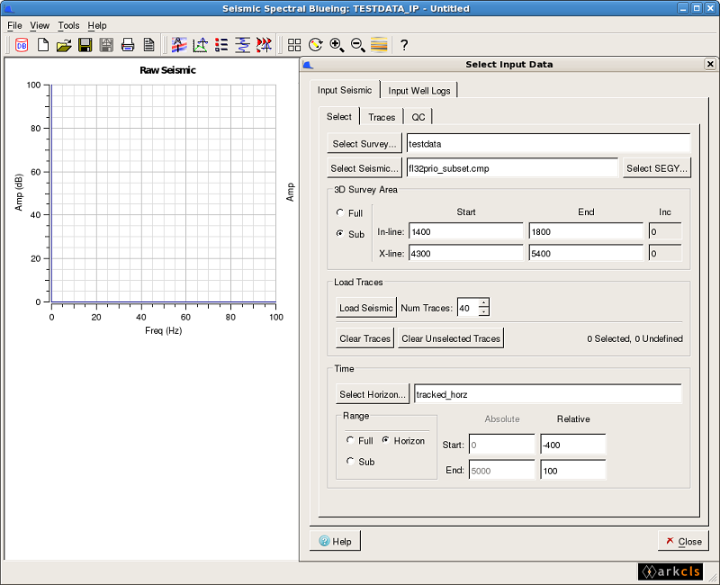 Clearing Seismic Data