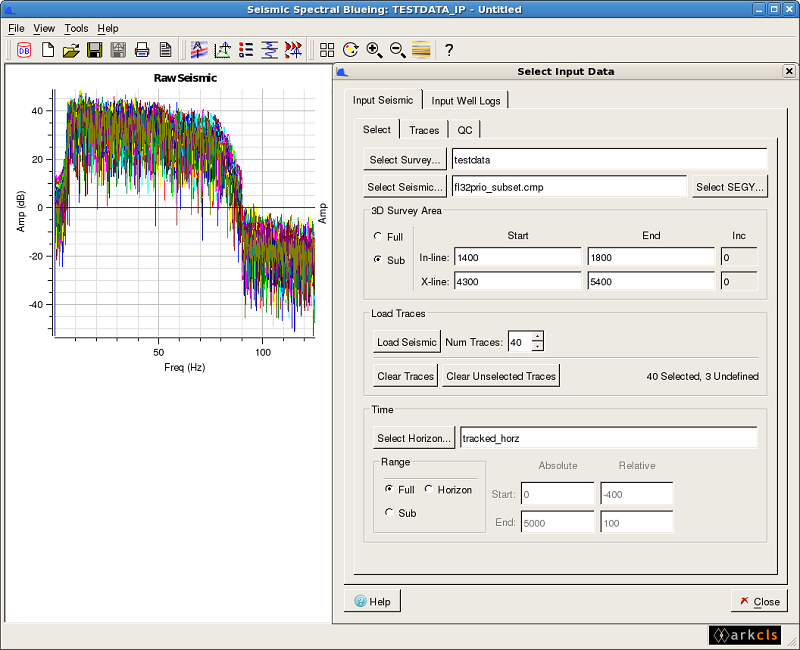 Modifying Seismic Time Range (Full)