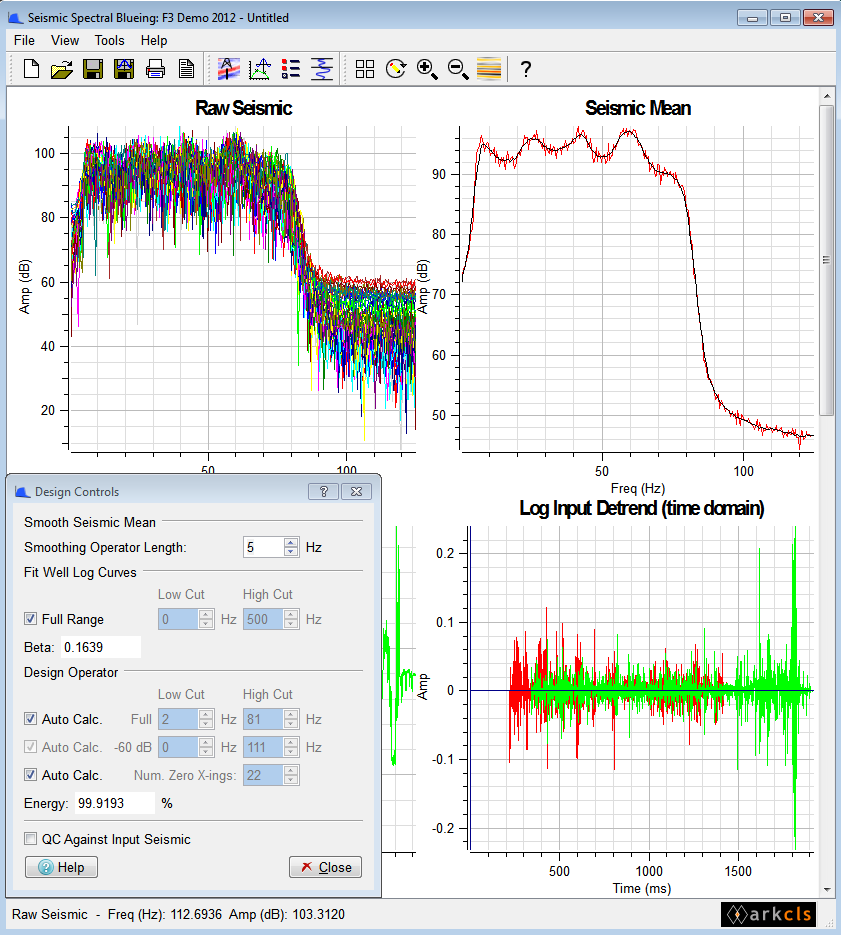 Smooth Seismic Mean